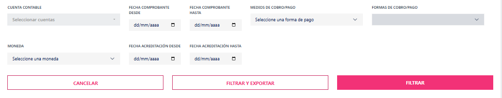 Filtros de Subdiario